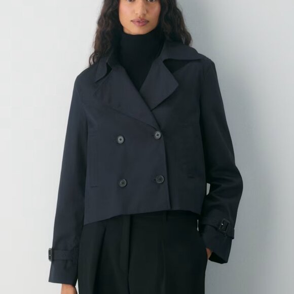 NWT Aritzia The Esquire Trench Coat - City Twill XL - Picture 1 of 11